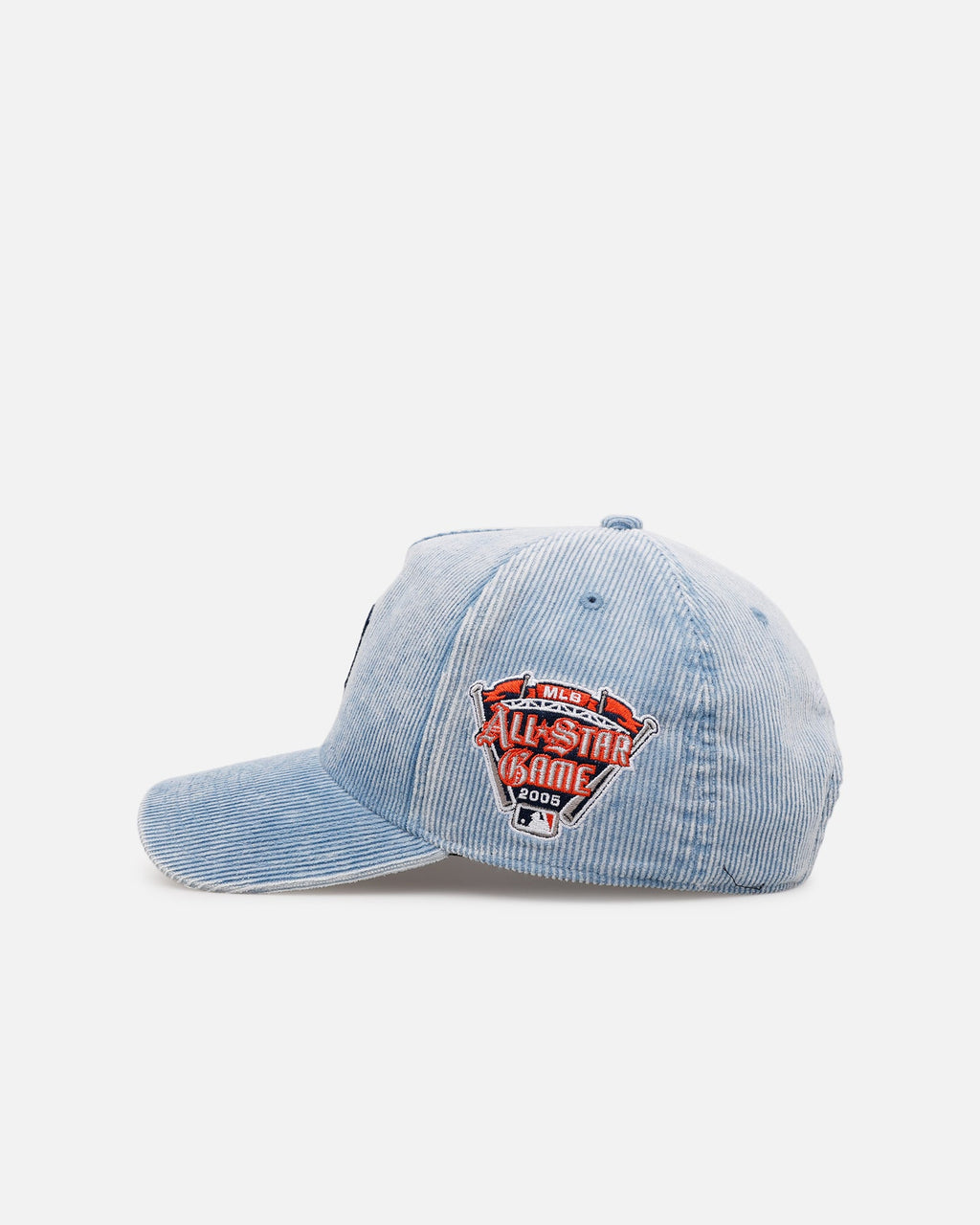 Mitchell & Ness Detroit Tigers 'Dusty Cord' Pro Pinch Snapback Light Blue