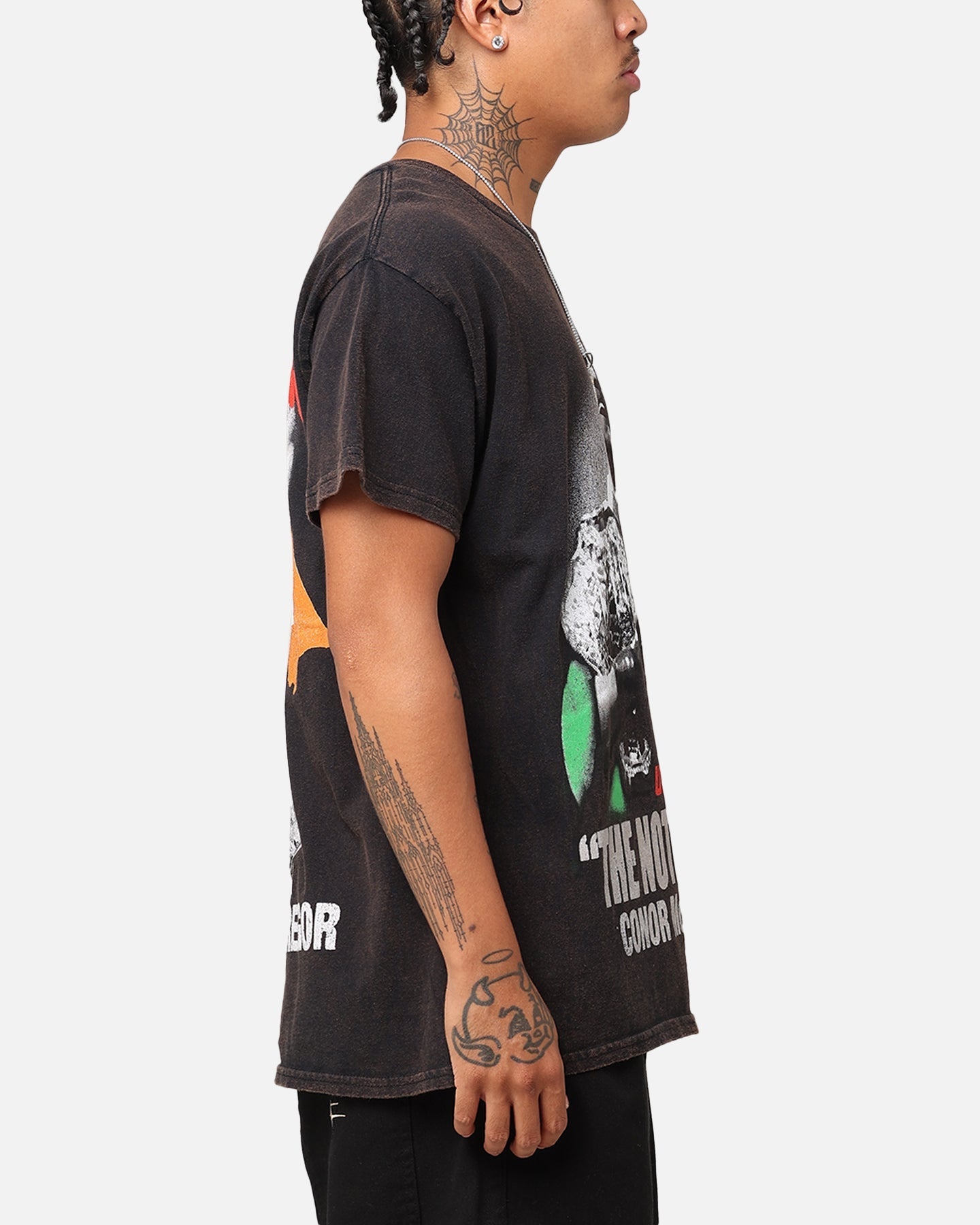 UFC By 73Studio Conor McGregor Vintage T-Shirt Black Wash
