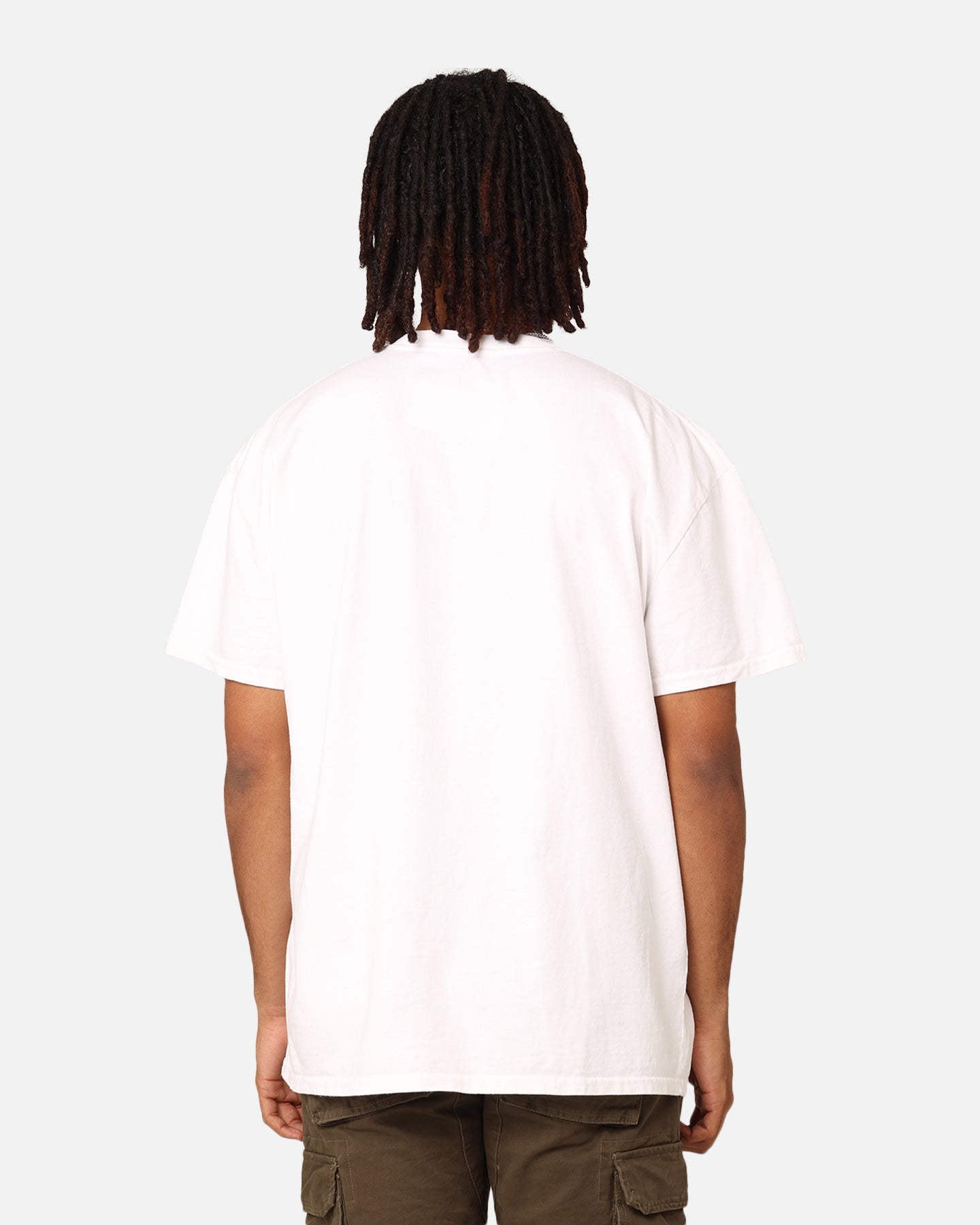 73Studio X Power Rangers Pink Ranger Big Head Heavyweight T-Shirt White