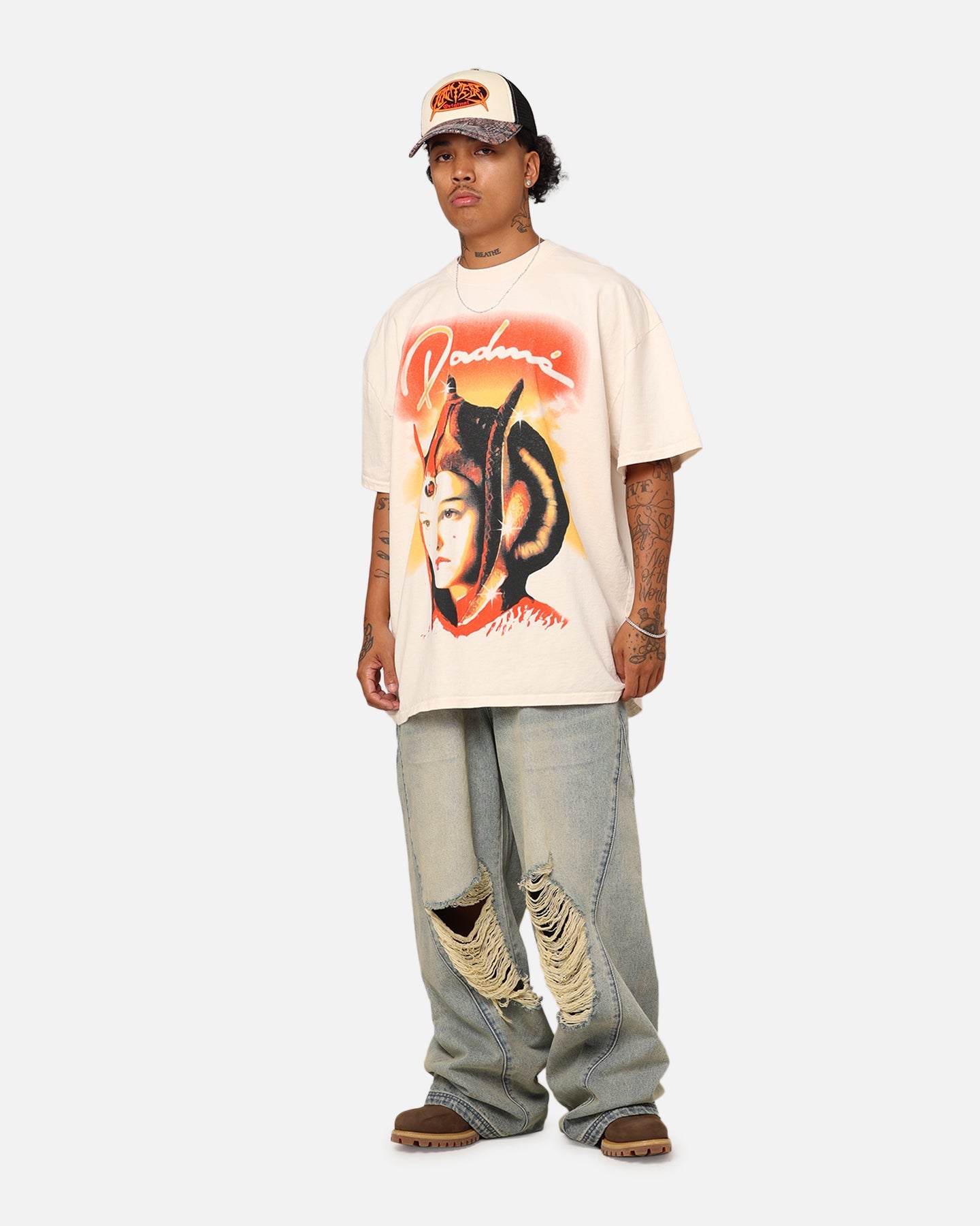 Star Wars Padmé Heavyweight T-Shirt Off White
