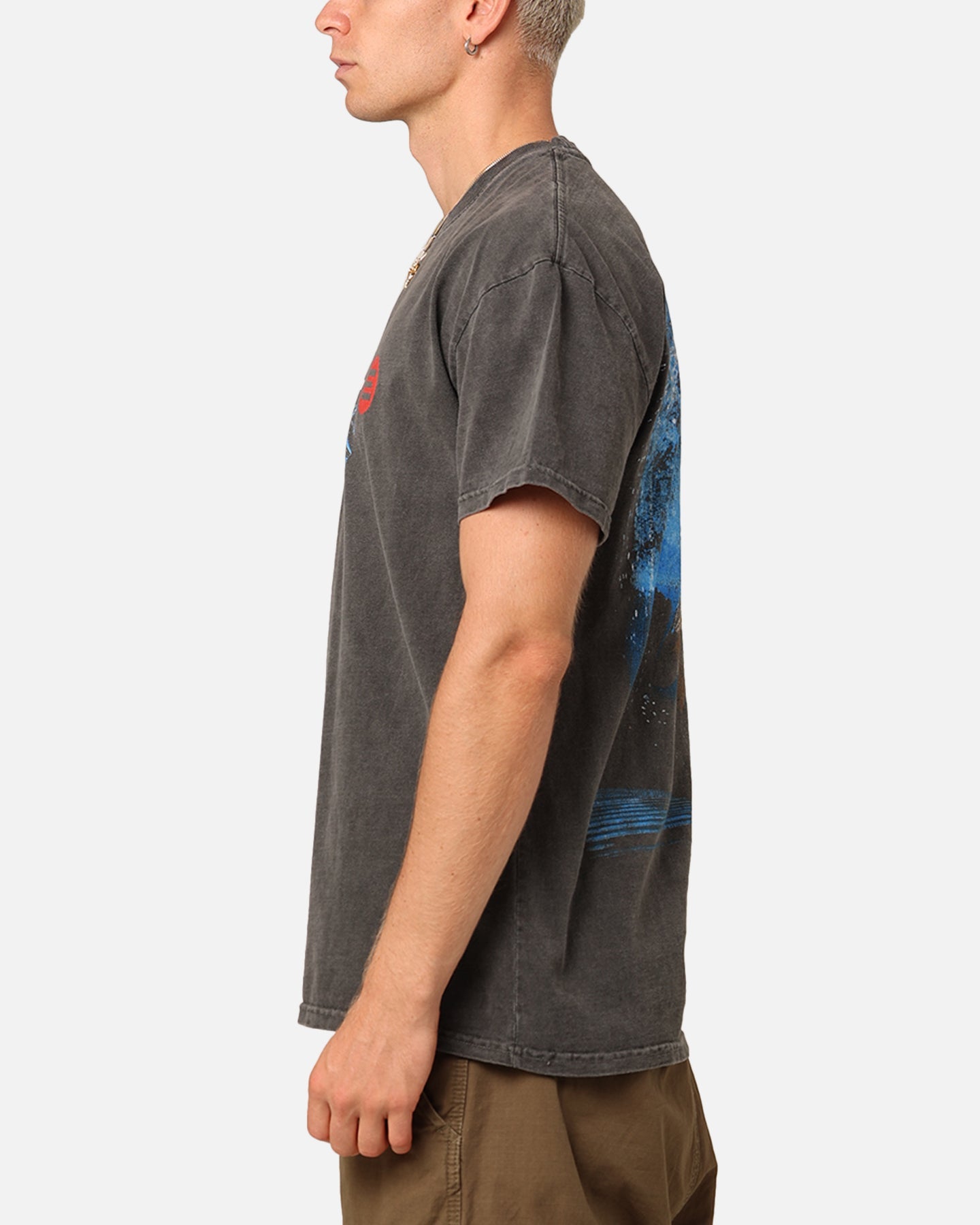 73Studio X Pixar Wall.E Heavyweight T-Shirt Black Wash