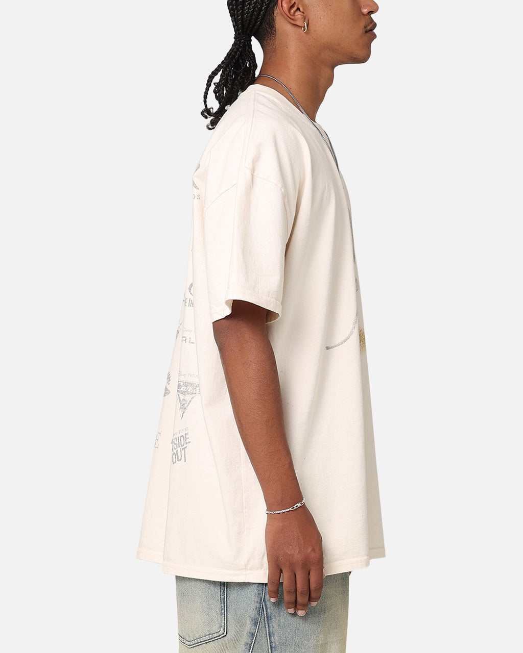 73Studio X Pixar Heavyweight T-Shirt Off White
