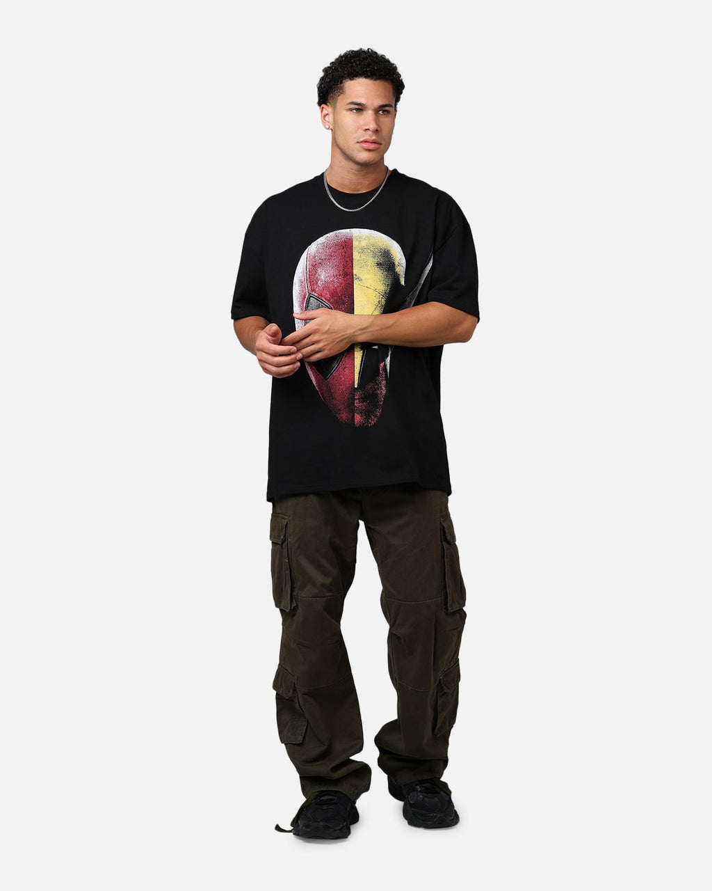73Studio Marvel Deadpool and Wolverine Heavyweight T-Shirt Black