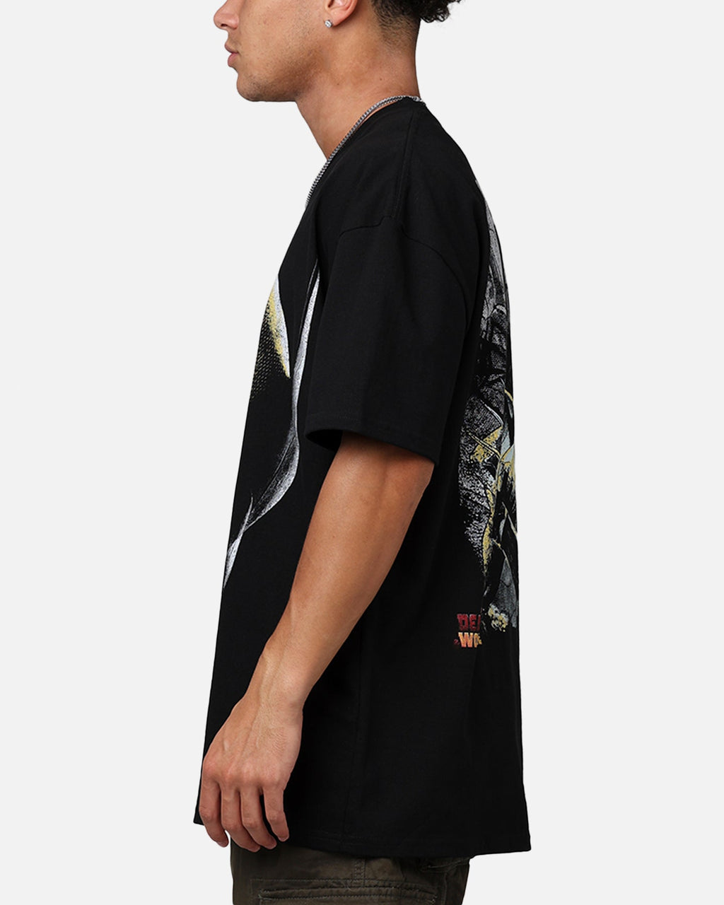 73Studio Marvel Deadpool and Wolverine Heavyweight T-Shirt Black