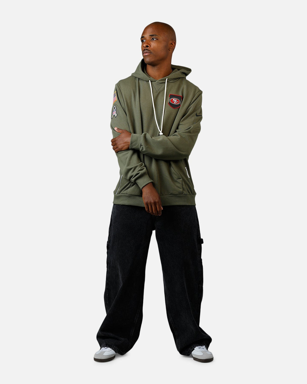 Nike San Francisco 49ers Salute To Service Hoodie Olive