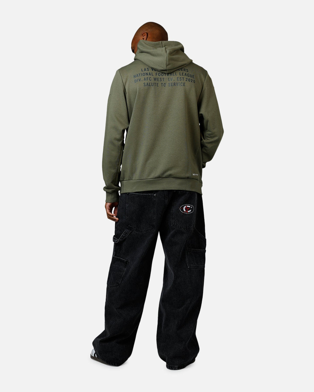 Nike Las Vegas Raiders Salute To Service Hoodie Olive