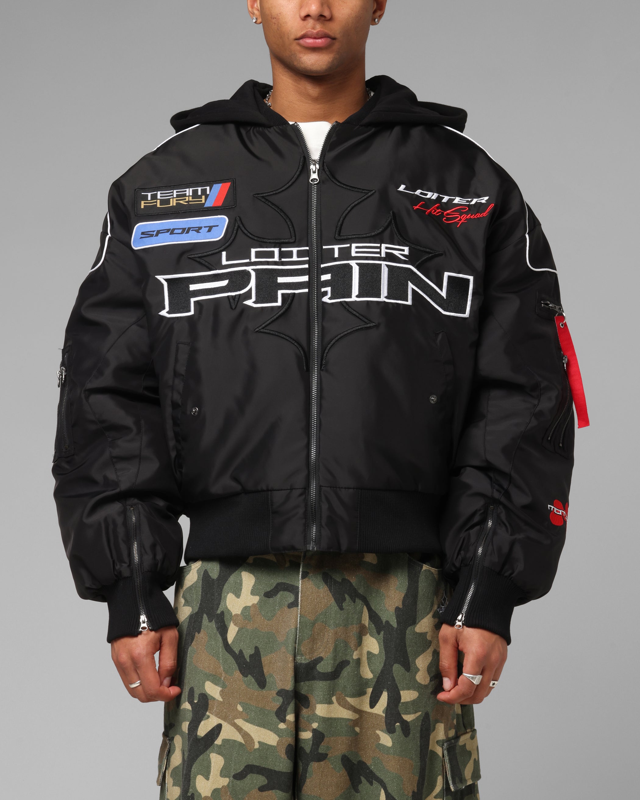 Loiter Performance F-16 Jacket Black