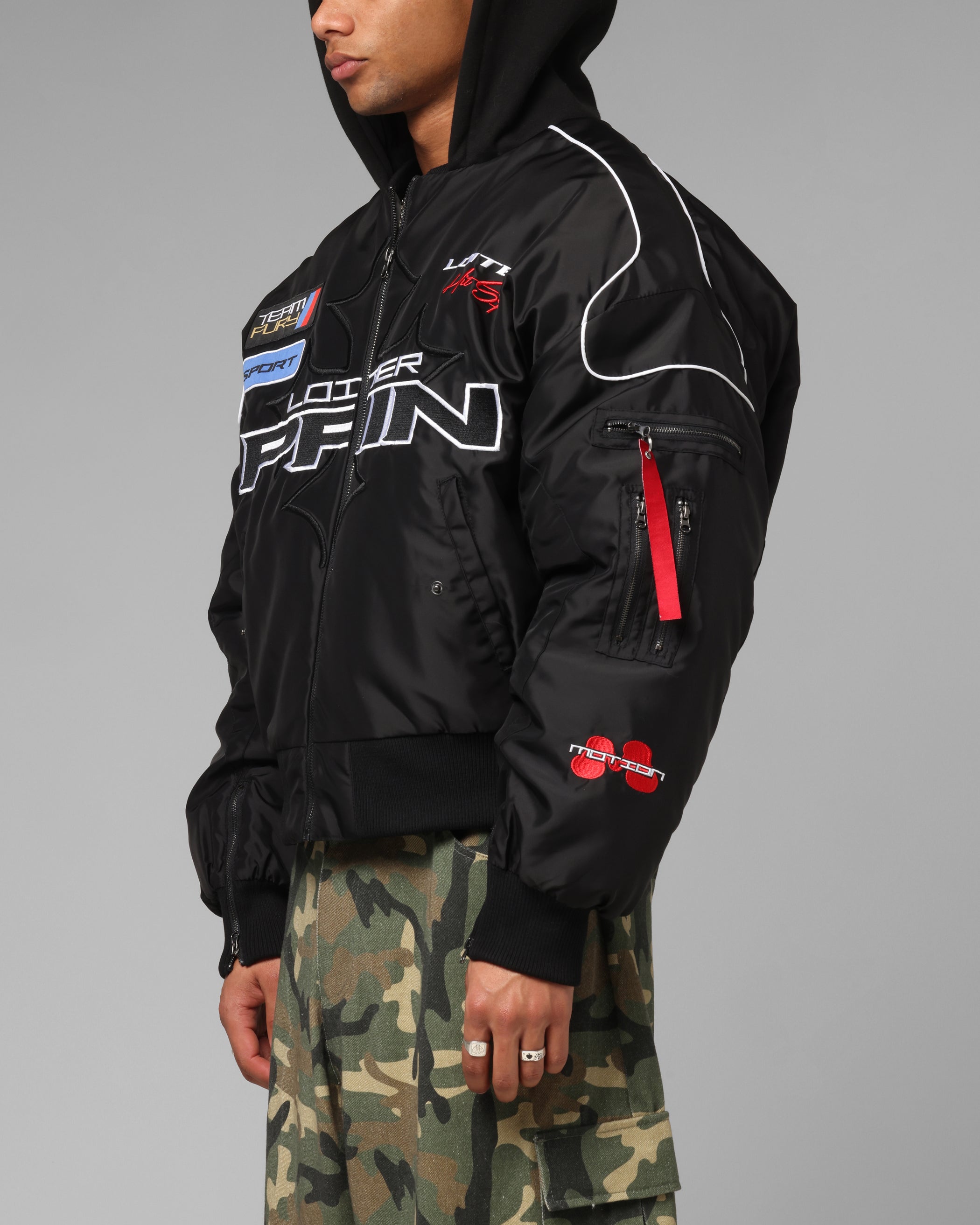Loiter Performance F-16 Jacket Black