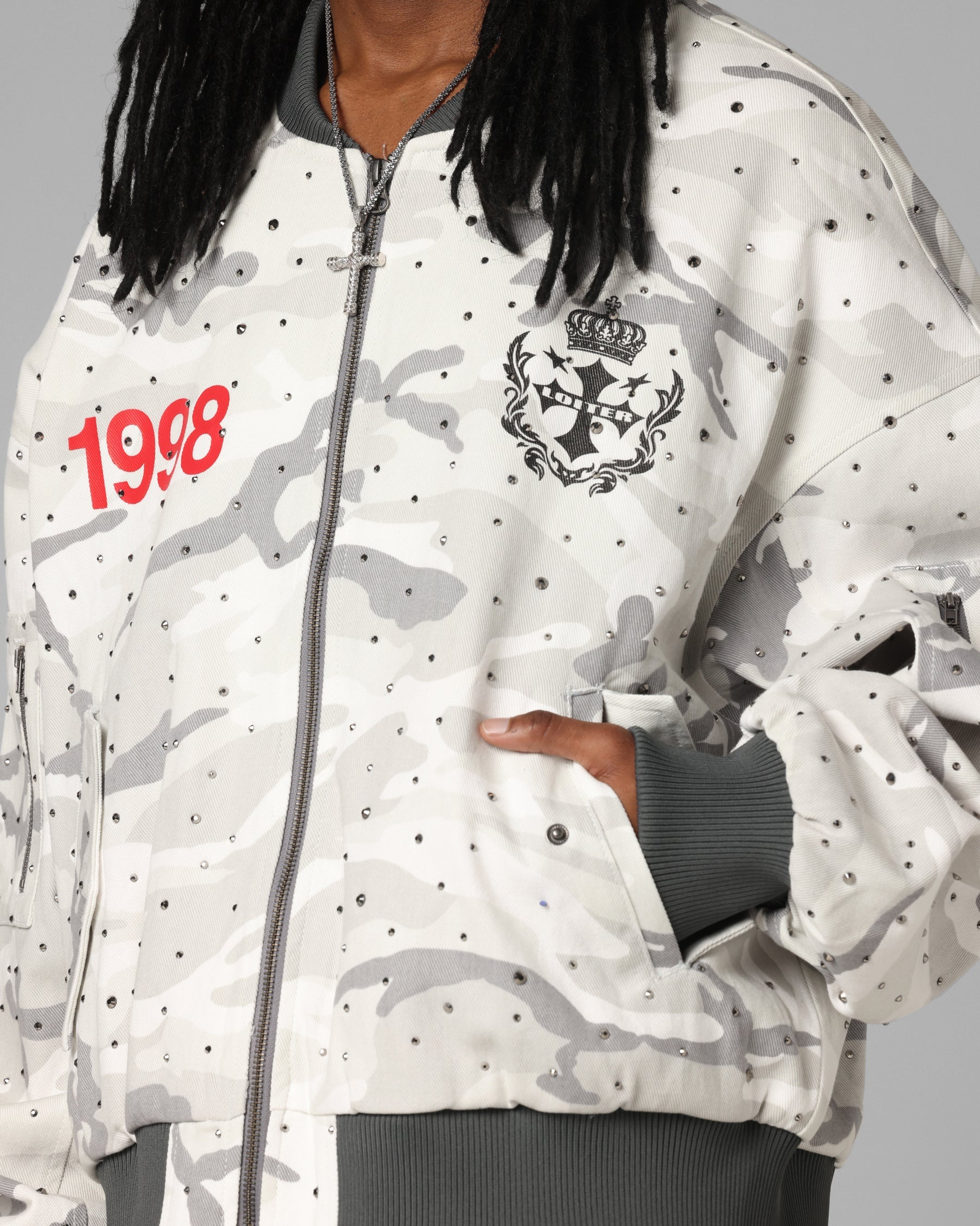 Loiter Hailstorm Bomber Snow Camo