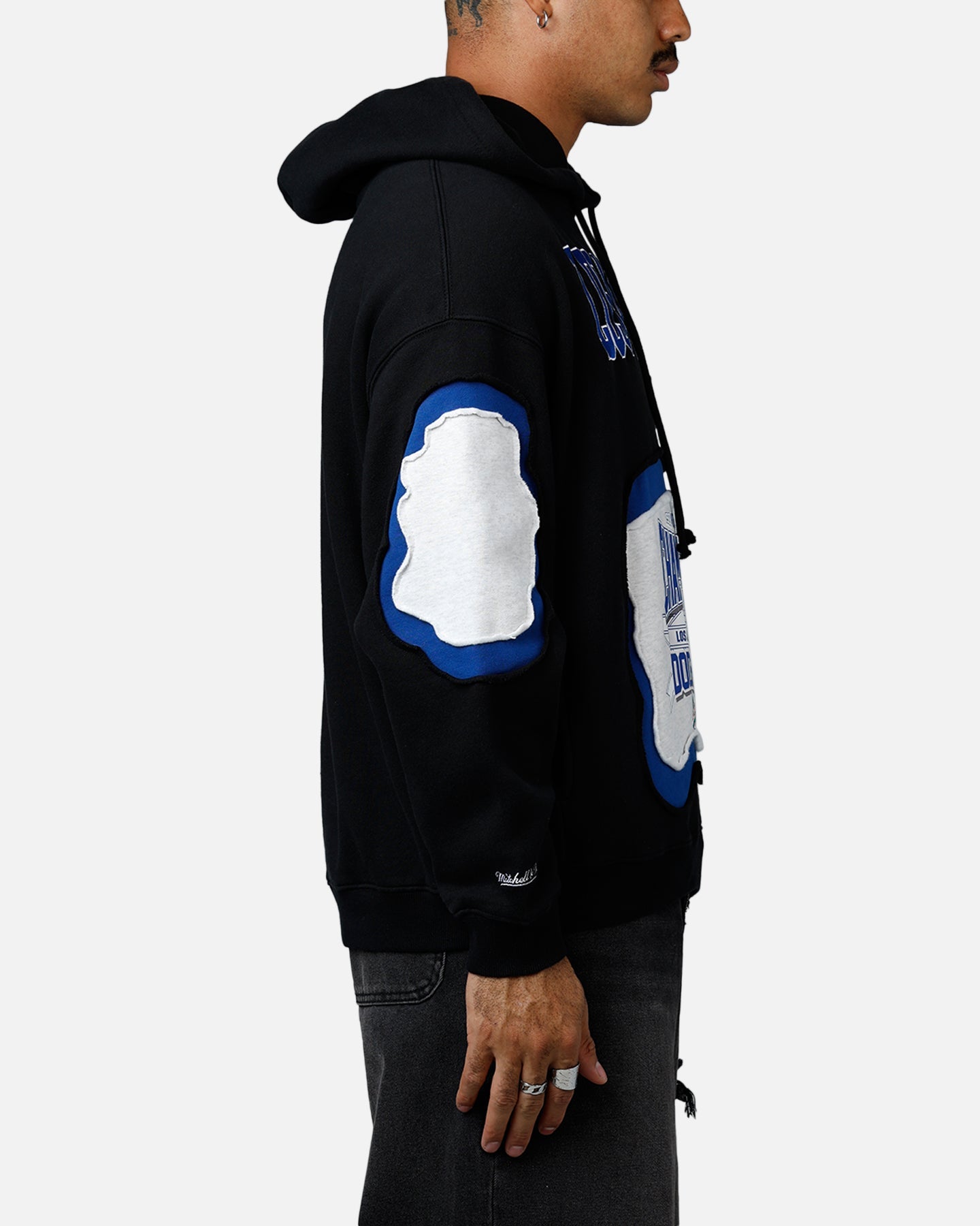 Mitchell & Ness Los Angeles Dodgers C&S Hoodie Faded Black
