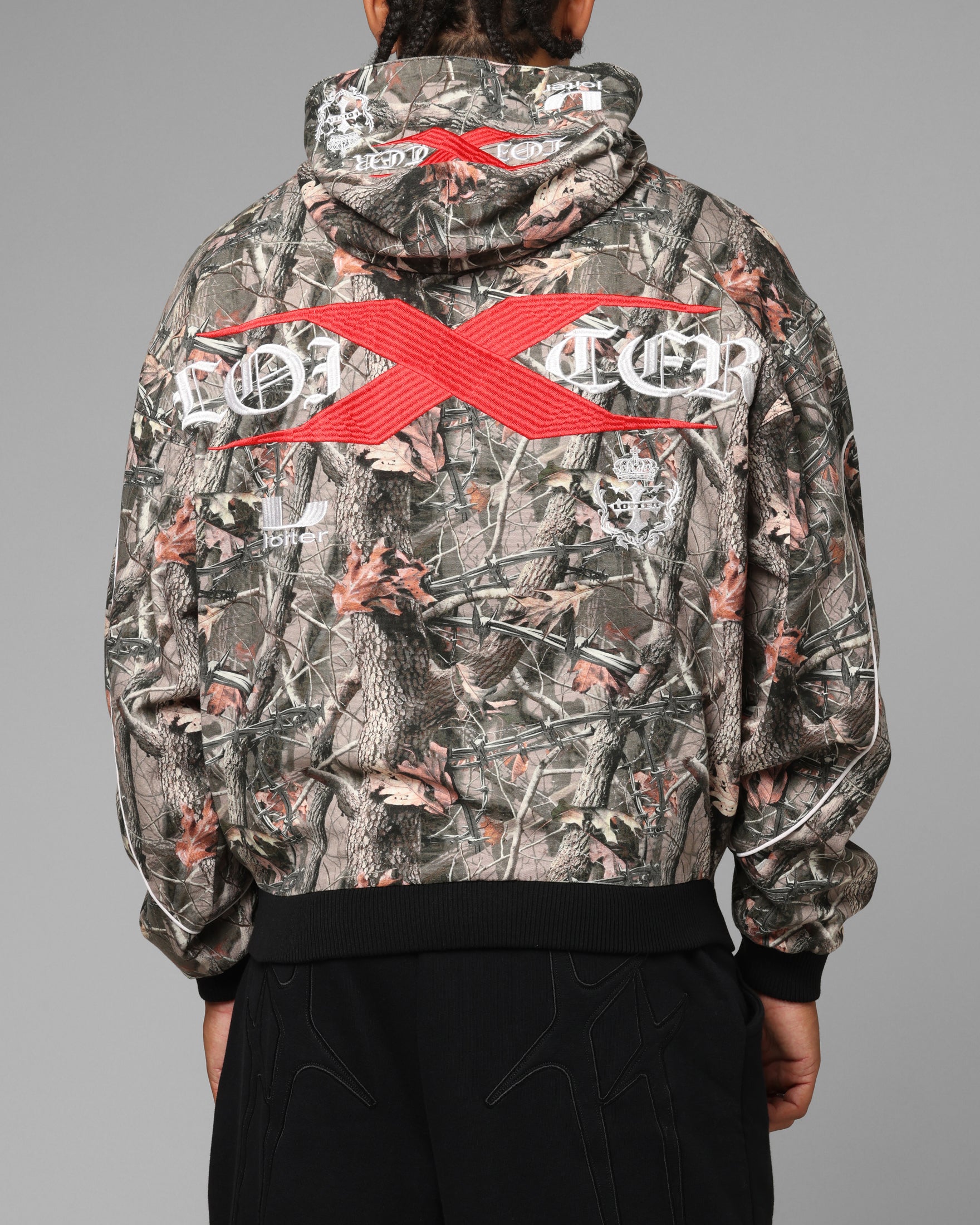 Loiter Fracture Hoodie Real Tree Camo
