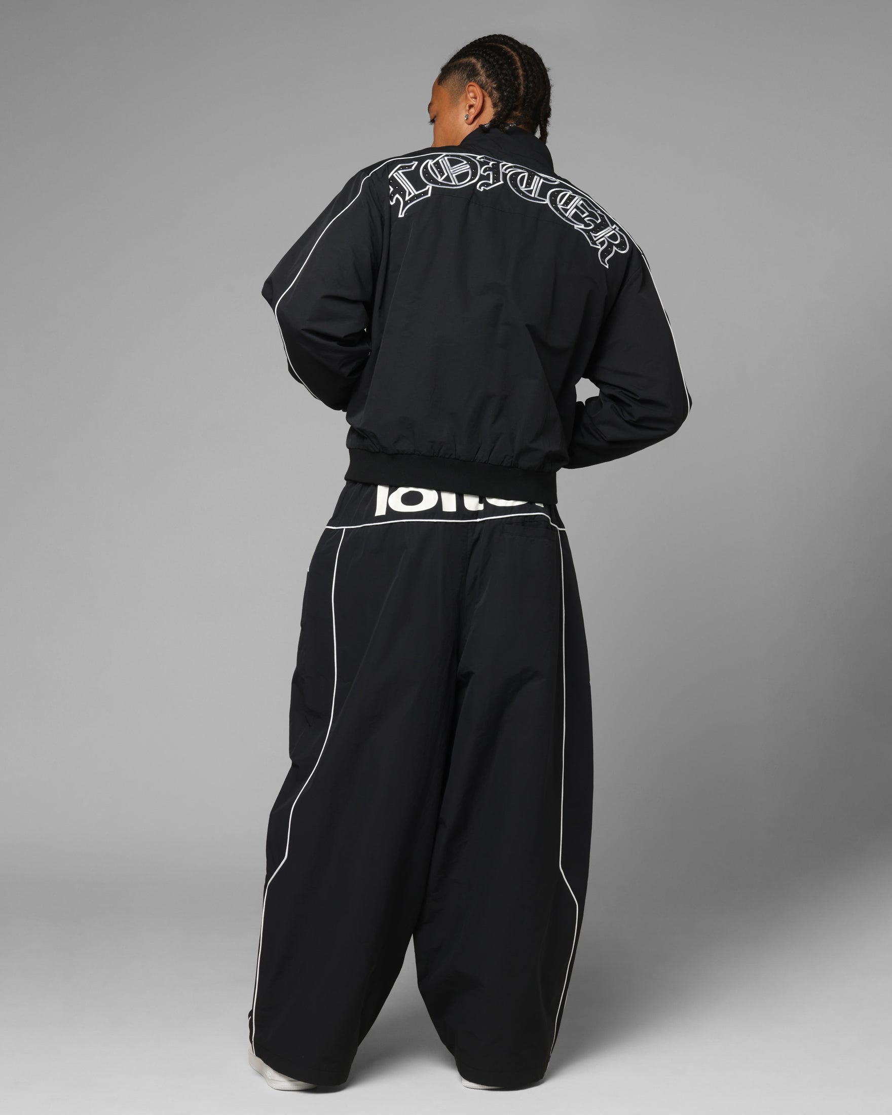 Loiter Imperial Track Jacket Black