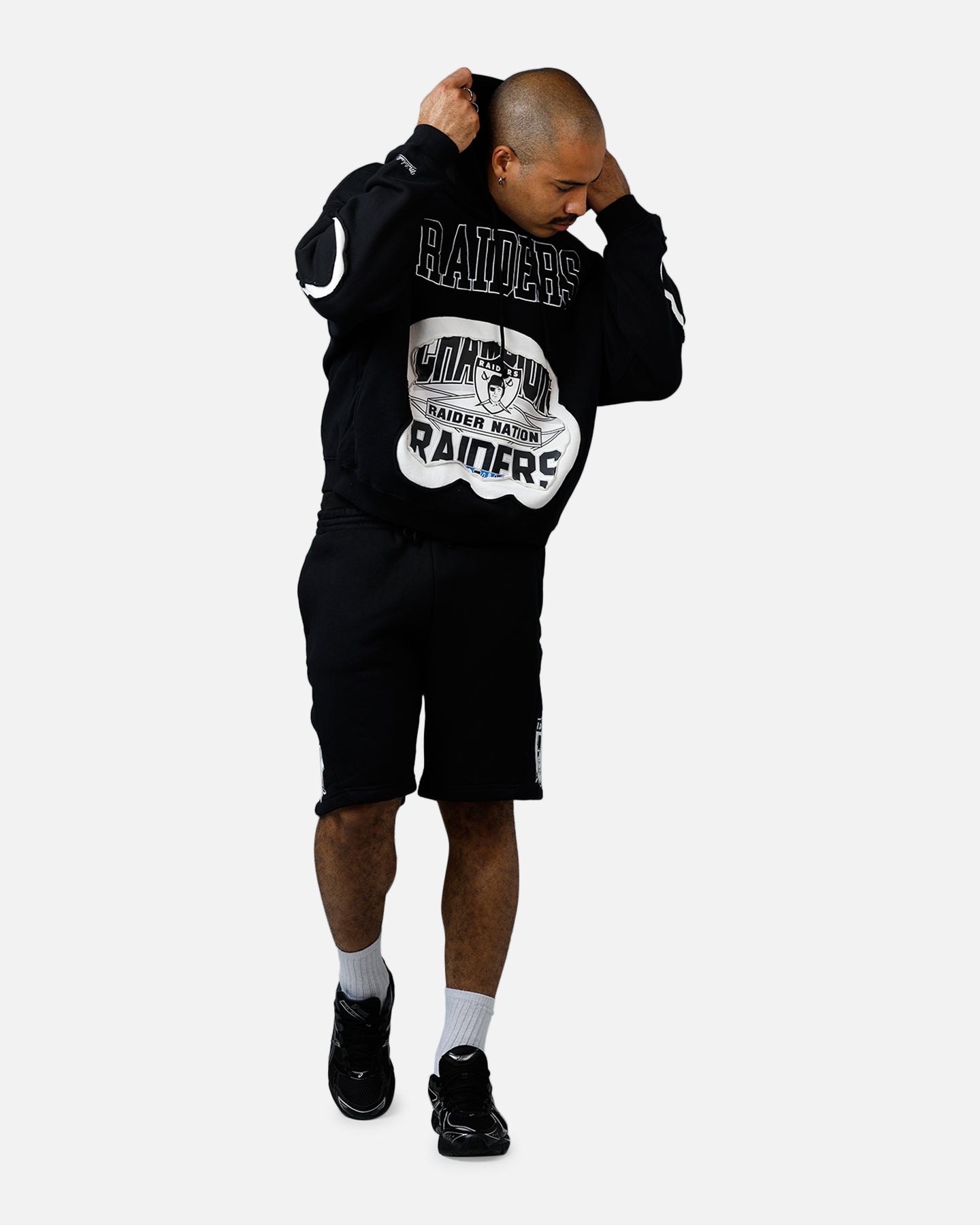 Mitchell & Ness Las Vegas Raiders C&S Hoodie Official Team Color