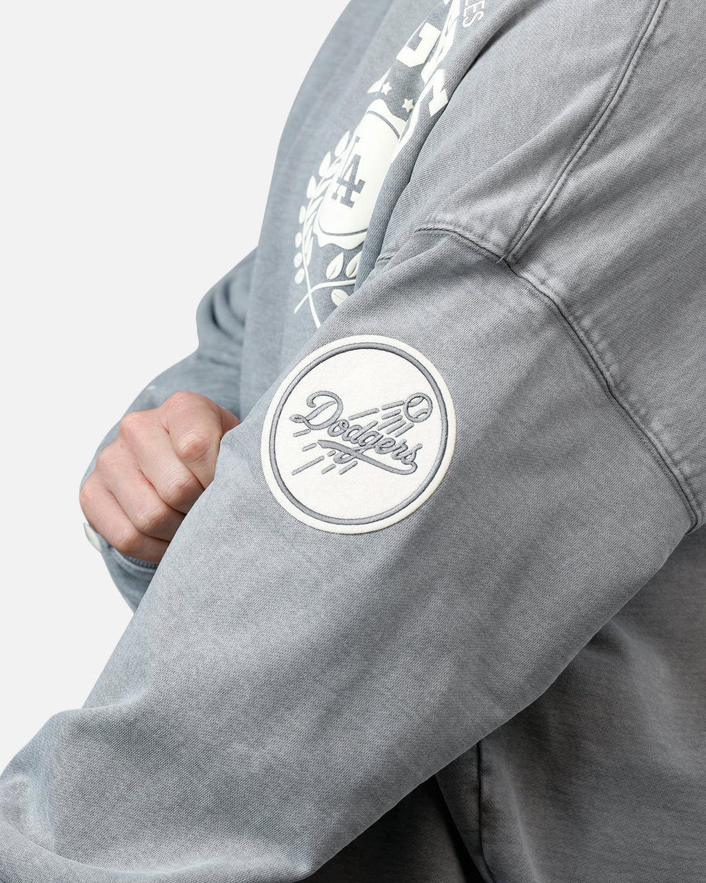 Pro Standard Los Angeles Dodgers Street Team Hoodie Grey