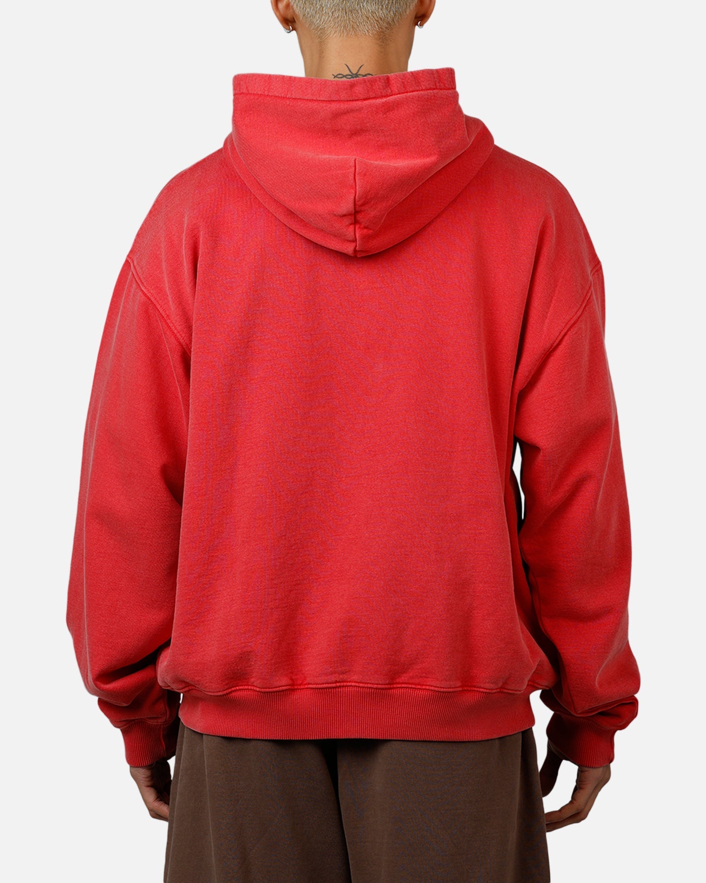 American Thrift Zip Hoodie Washed Red