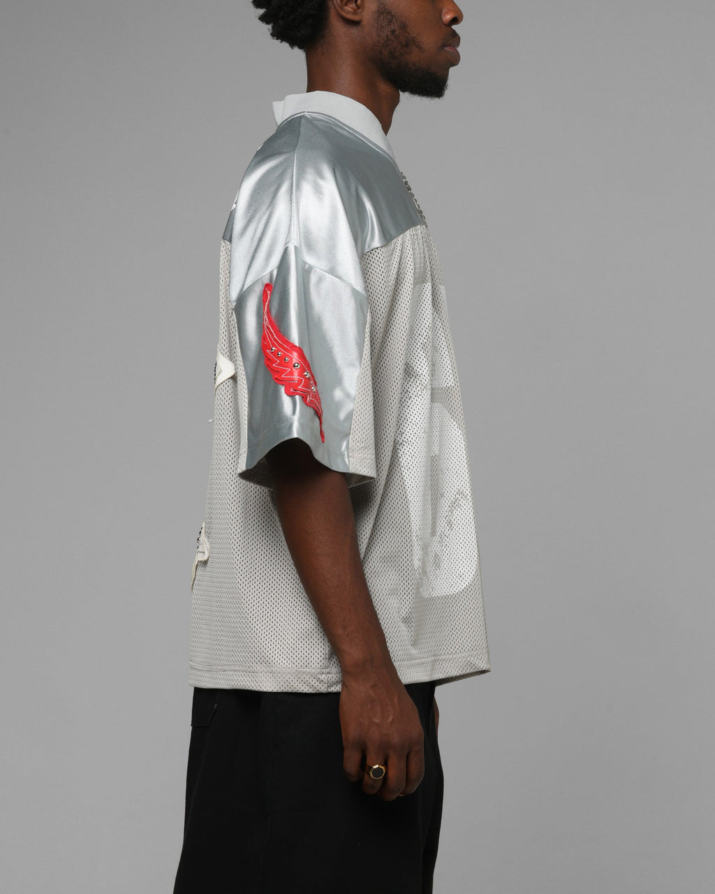 Loiter X WWE Rey Mysterio Jersey Grey