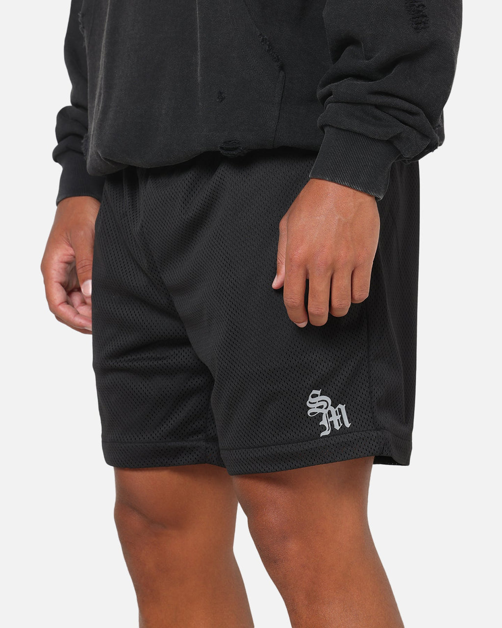 Saint Morta Athltc Mesh Shorts Black