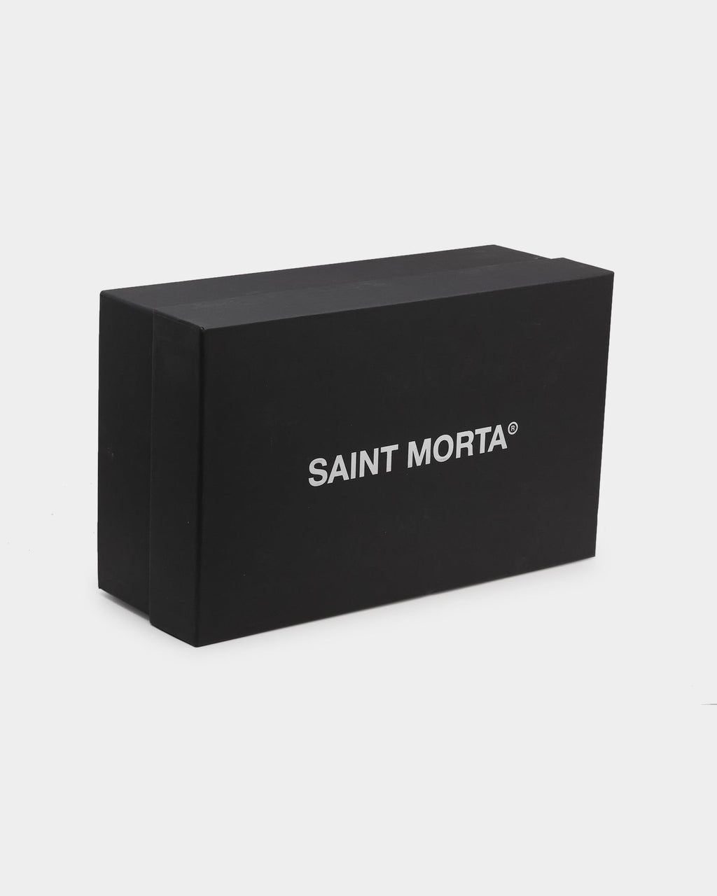 Saint Morta Hemisphere Leather Slip On Loafer Black/White
