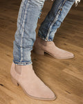 Saint Morta Nomad Pointy Toe Chelsea Boot Stone