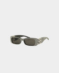 Balenciaga BB0096S-013 Balenciaga Dynasty Shiny Black/Smoke