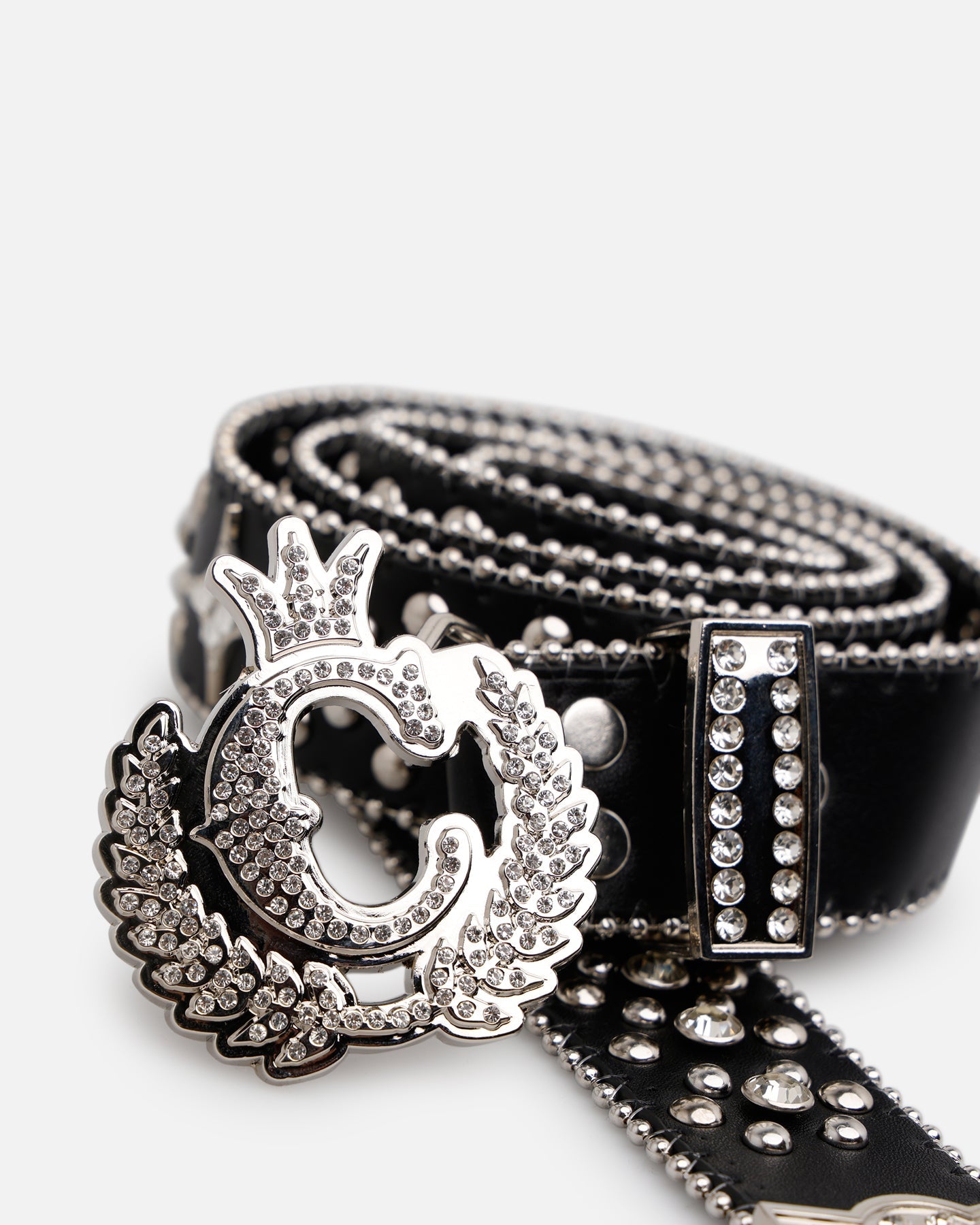 AllTheShine x Culture Kings Belt Black