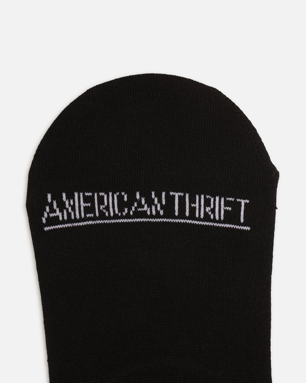American Thrift Classic No Show Socks 3 Pack Black