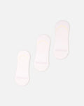 American Thrift Classic No Show Socks 3 Pack White