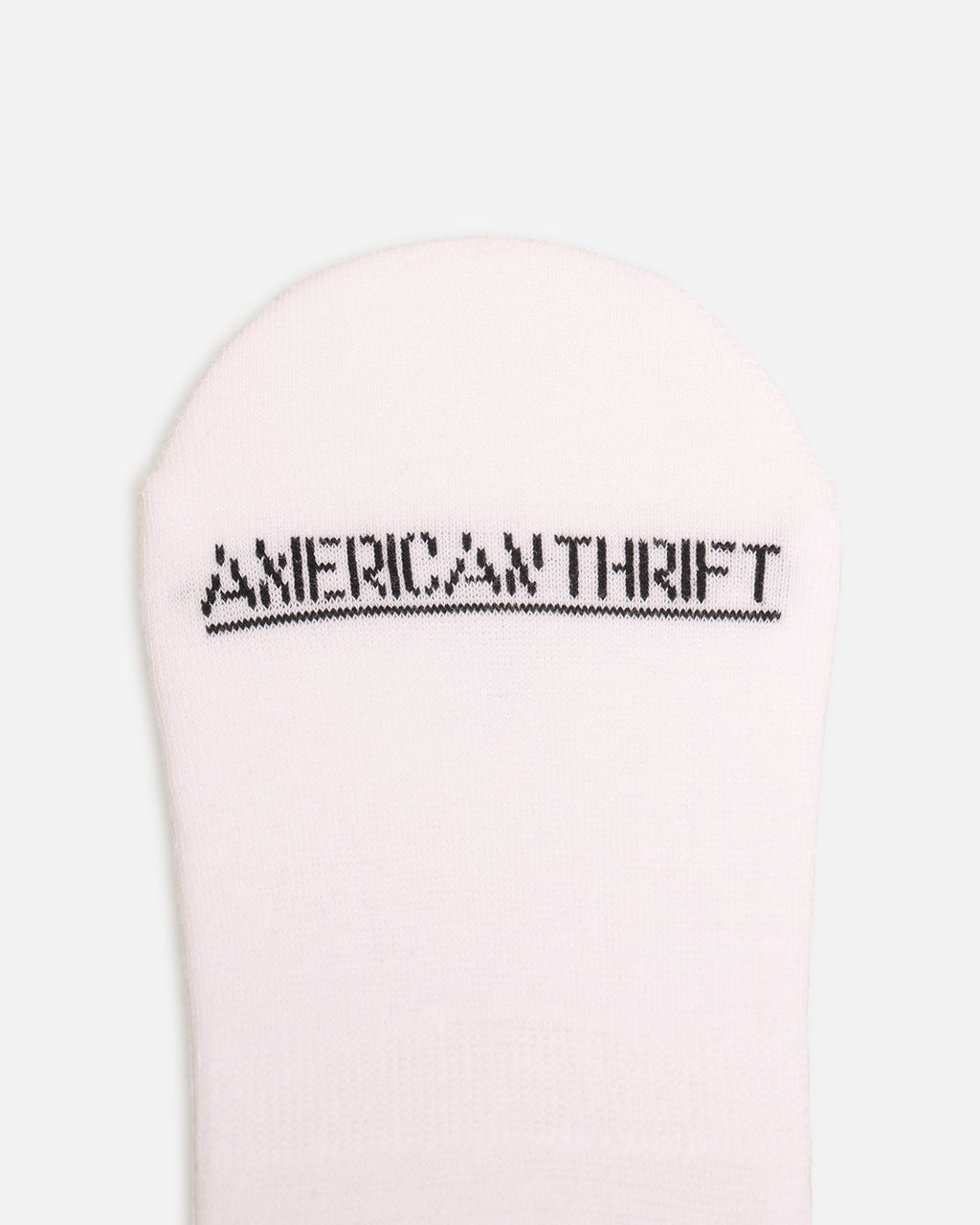 American Thrift Classic No Show Socks 3 Pack White