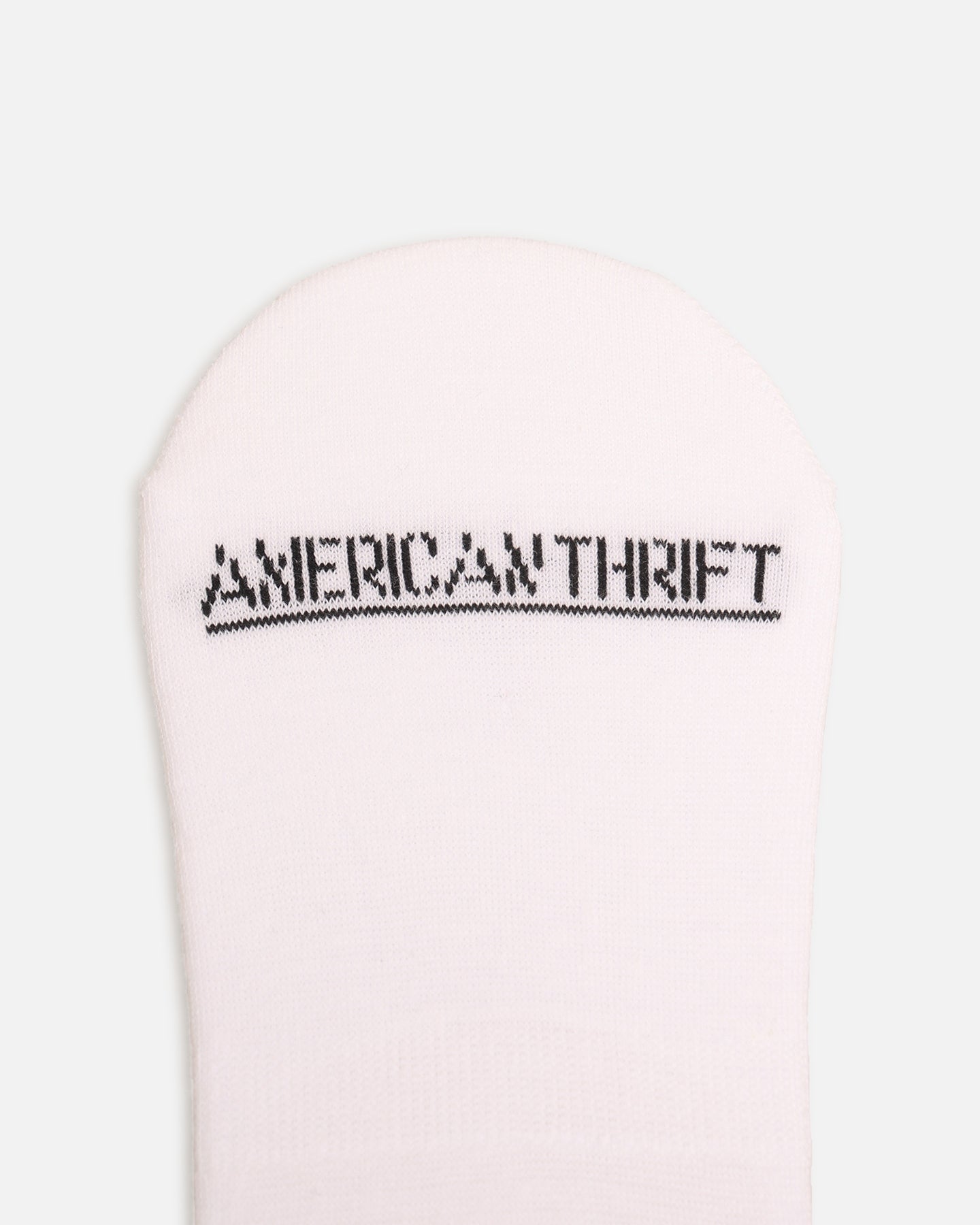 American Thrift Classic No Show Socks 3 Pack White