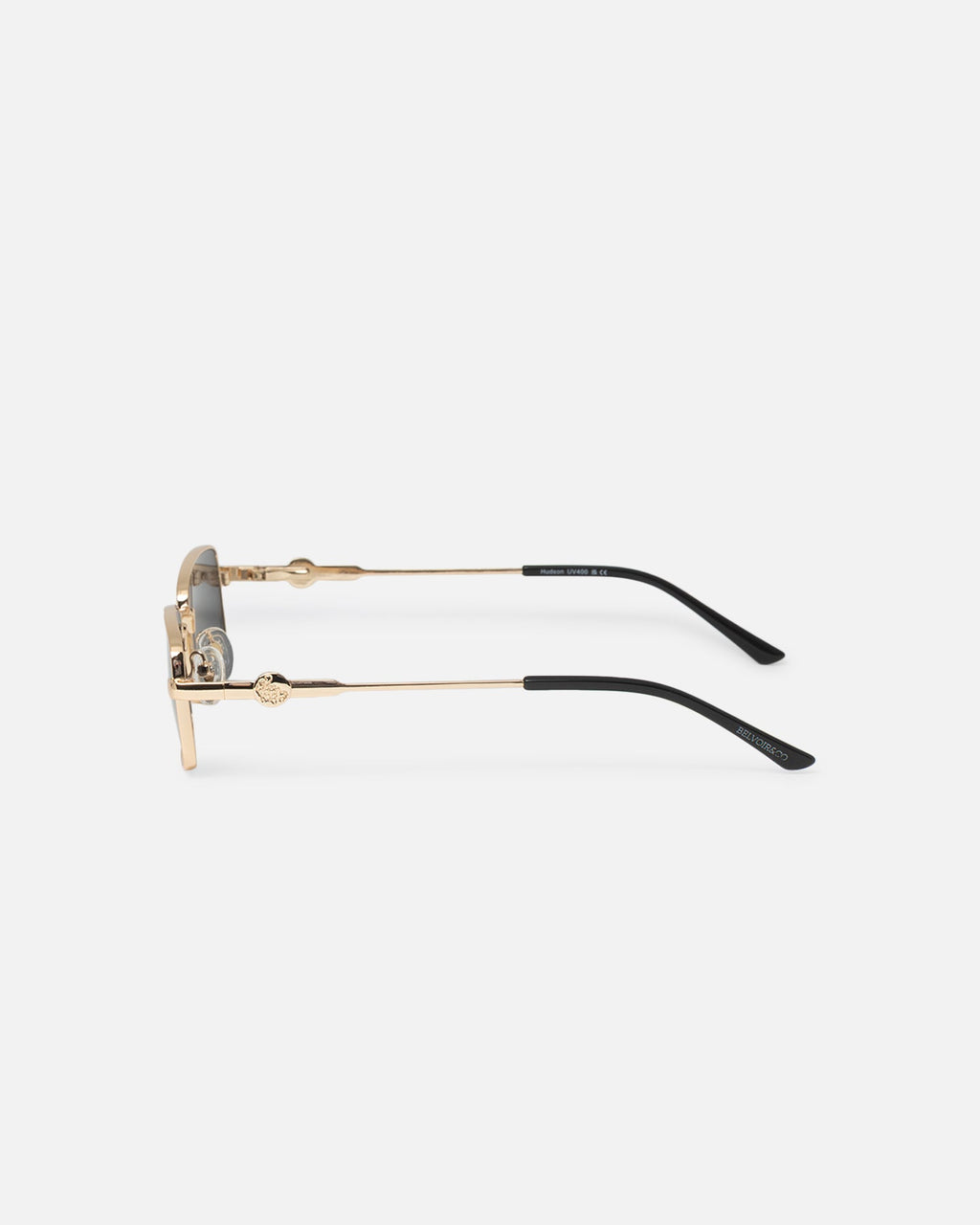 Belvoir & Co Hudson Sunglasses Black/Gold