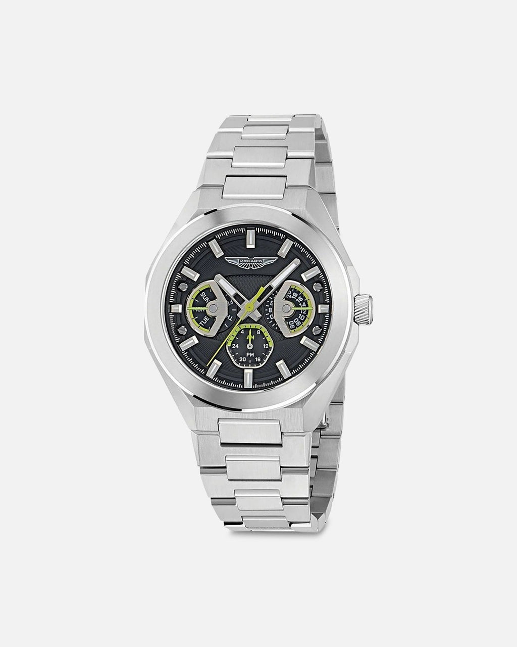 Aston Martin TKS Bracelet Watch Silver/Black