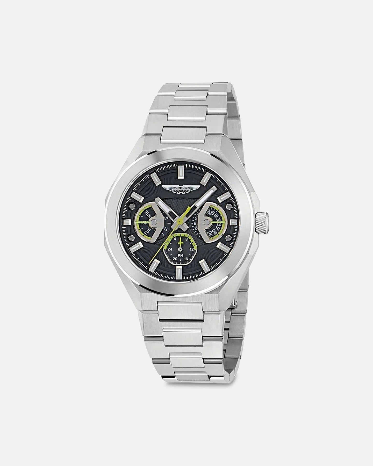 Aston Martin TKS Bracelet Watch Silver/Black