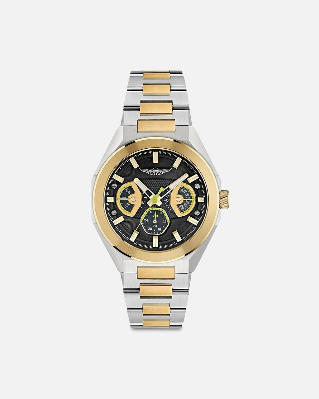 Aston Martin TKS Two Tone Bracelet Watch Black