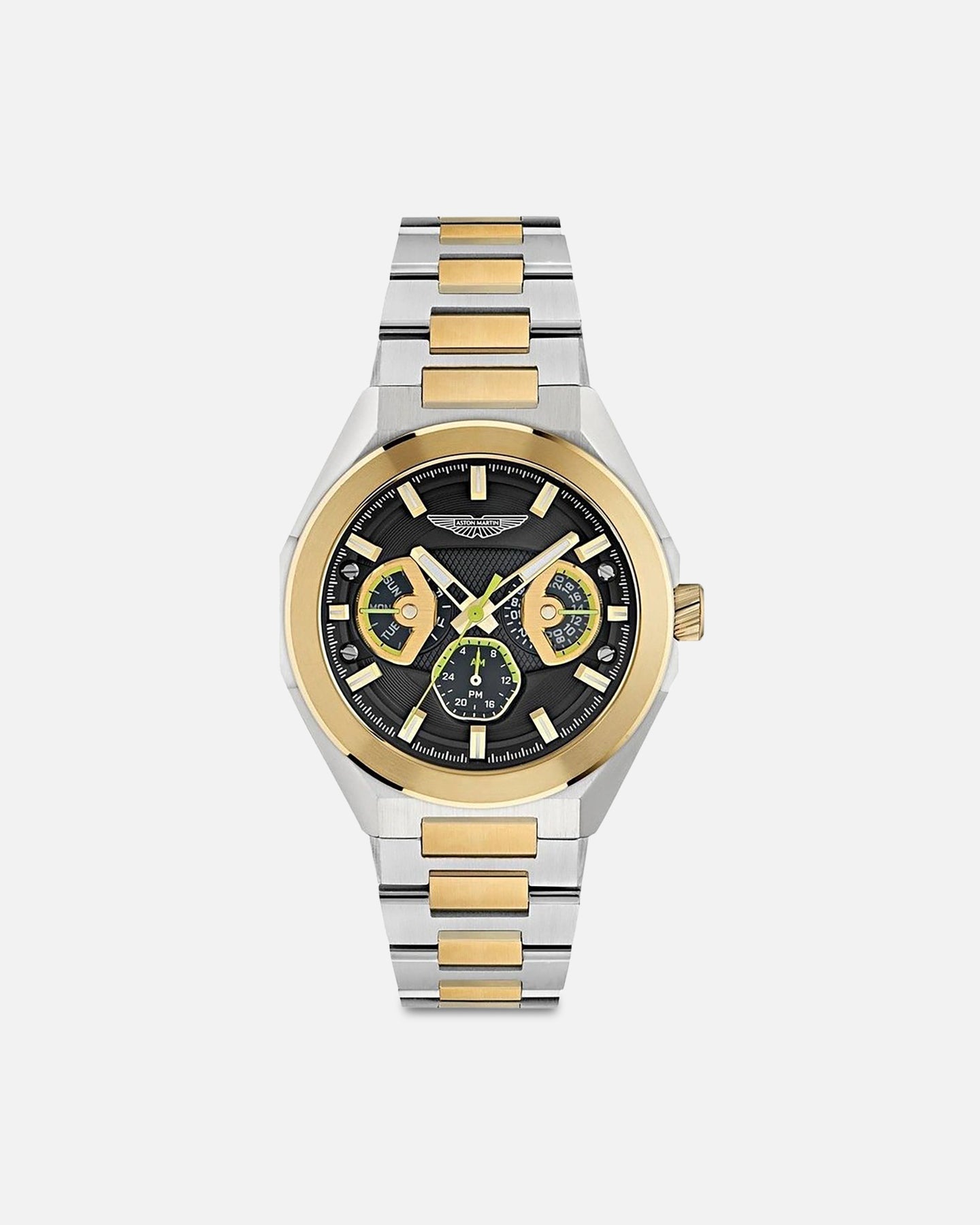 Aston Martin TKS Two Tone Bracelet Watch Black