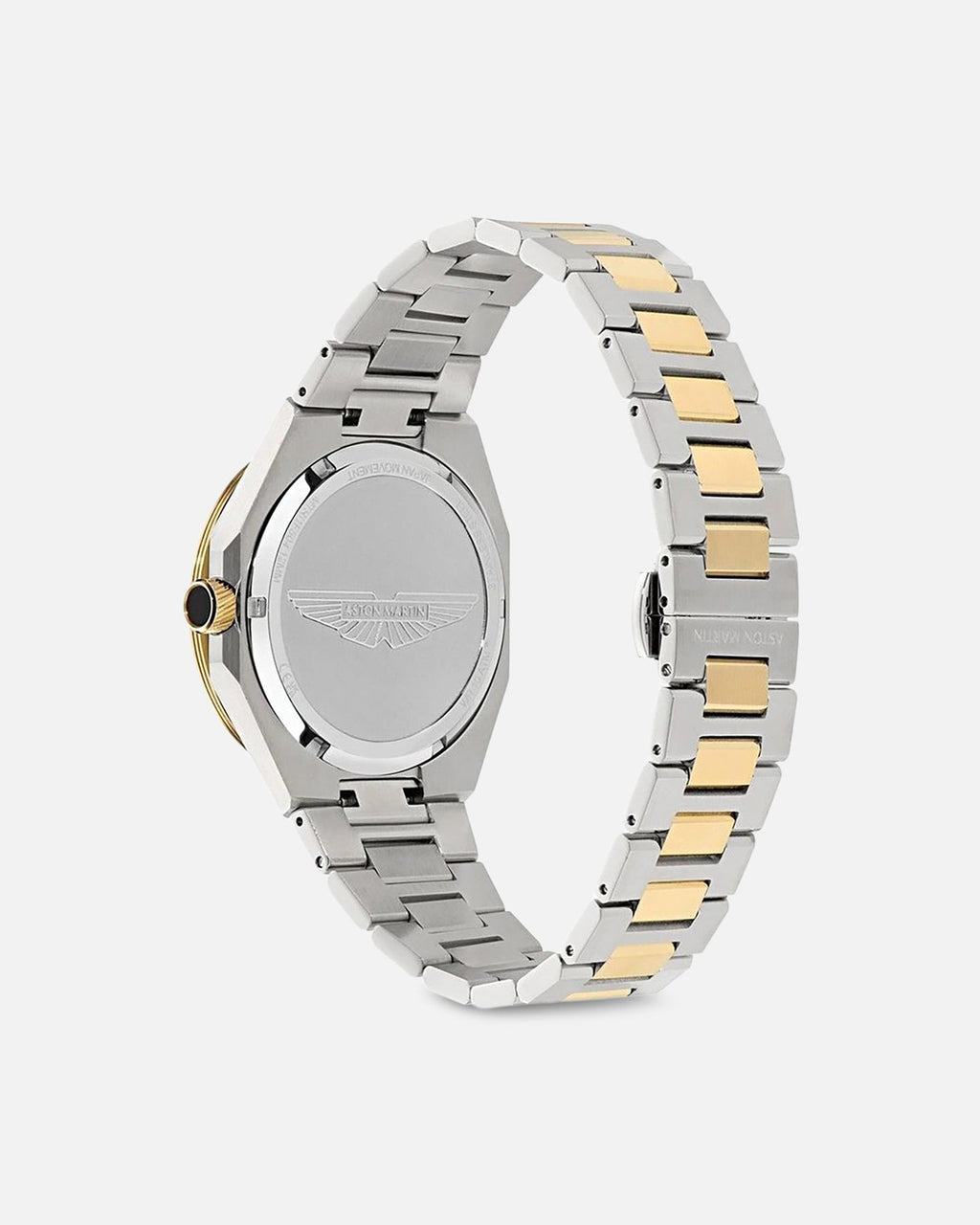 Aston Martin TKS Two Tone Bracelet Watch Black