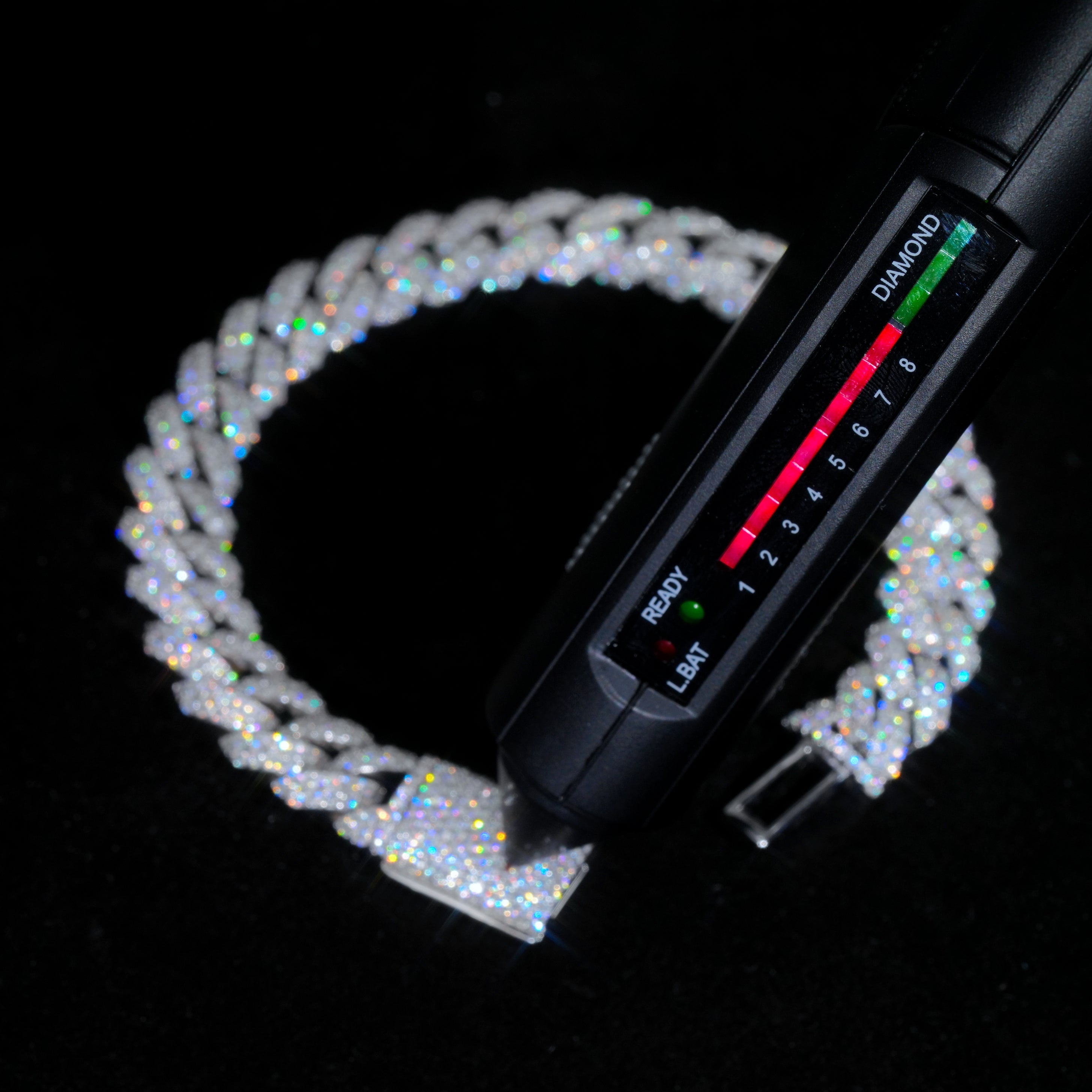 VVS MOISSANITE 10MM CUBAN BRACELET