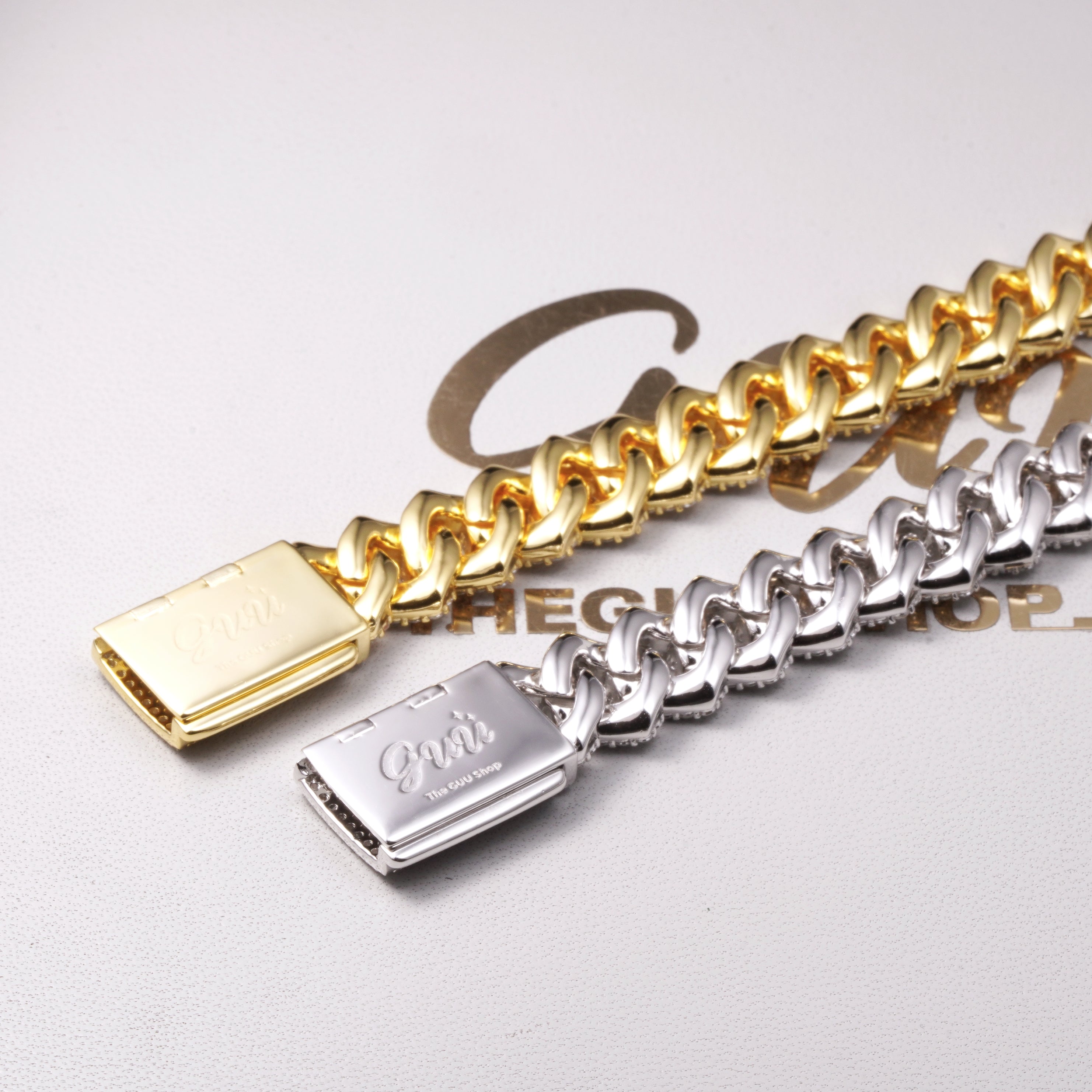 VVS Moissanite 12MM Prong Cuban Bracelet